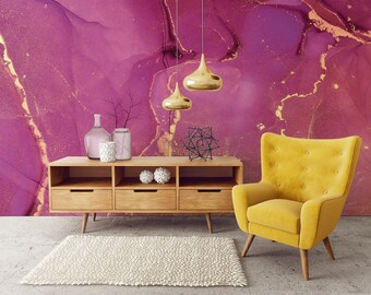 Abstract marble wallpaper, Modern art, Wall Mural, Removable Wallpaper, Self Adhesive, Peel and Stick, Wall Decor