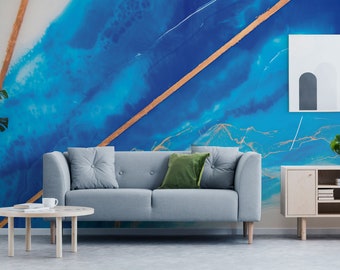 Papel pintado con diseño abstracto colorido, Mural de pared, Papel pintado removible, Autoadhesivo, Despegar y pegar, Decoración de pared