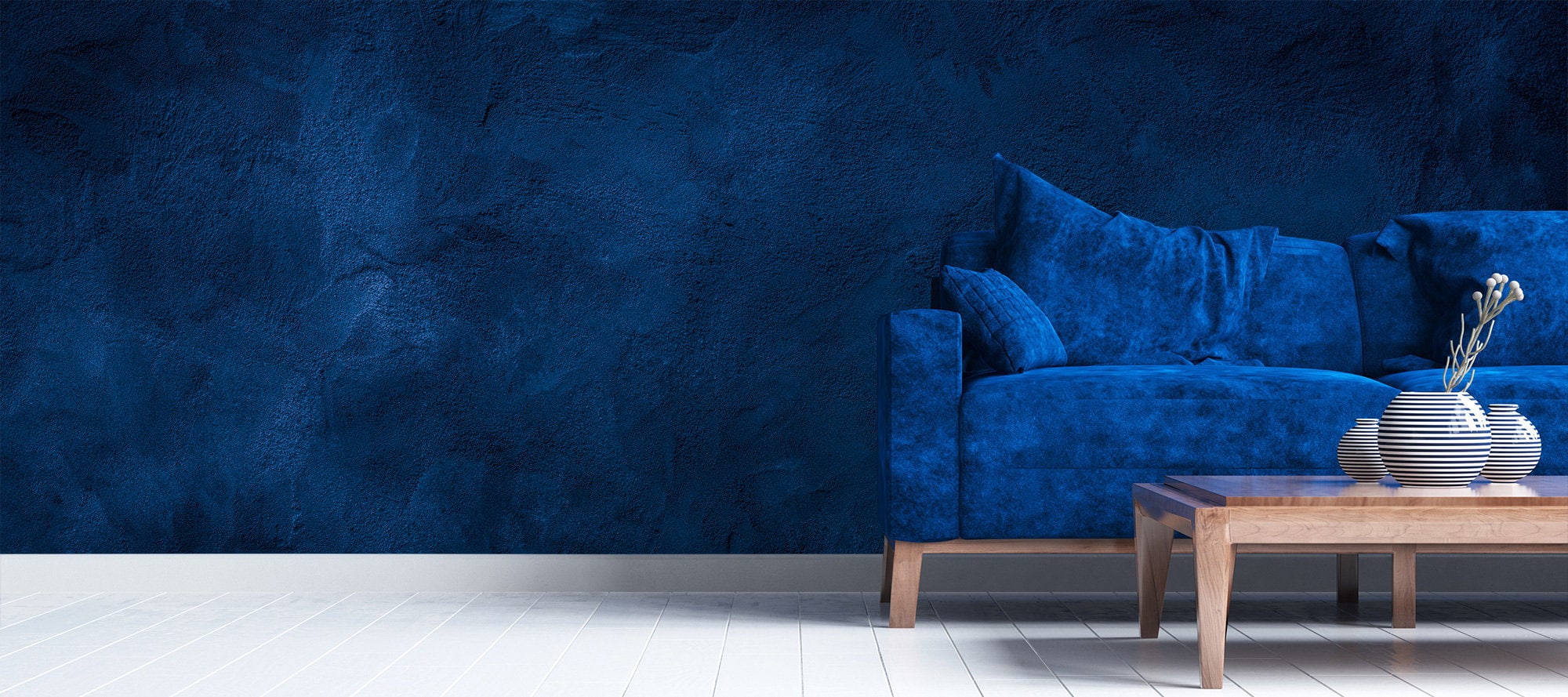 Dark Blue Wallpaper, Stone or Concrete Wall, Removable Wallpaper, Self  Adhesive, Peel and Stick, Wall Decor - Etsy, image size:2000x889
