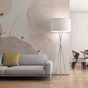 Watercolor pastel wallpaper, Wall Mural, Removable Wallpaper, Self Adhesive, Peel and Stick, Wall Decor