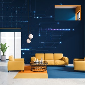 Abstract wallpaper, Wall Mural, Removable Wallpaper, Self Adhesive, Peel and Stick, Wall Decor