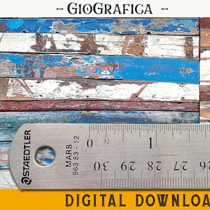 Reclaimed Wood Planks Decor Floor, Miniature Printable, Barn Floorboards, Dollhouse Floor 11x17, DIGITAL DOWNLOAD, Wood Planks, 1:12 scale
