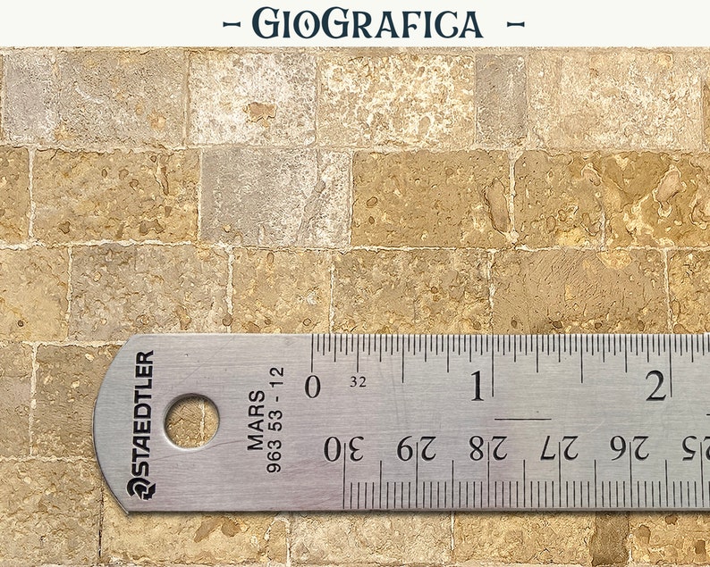 Stone Nature Ruler Limestone Roman Church Dollhouse Wallpaper: 12th Scale (digital ...