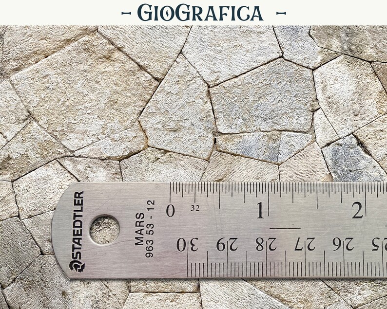 Stone Nature Ruler White Stone Wall and Floor, 1:12 Dollhouse Wall, Miniature, Old Stone ...