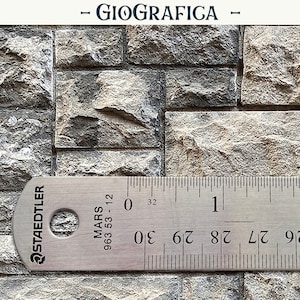 Dollhouse Printable Stone Wallpaper, 1:6 Scale, Dollhouse Wall ...