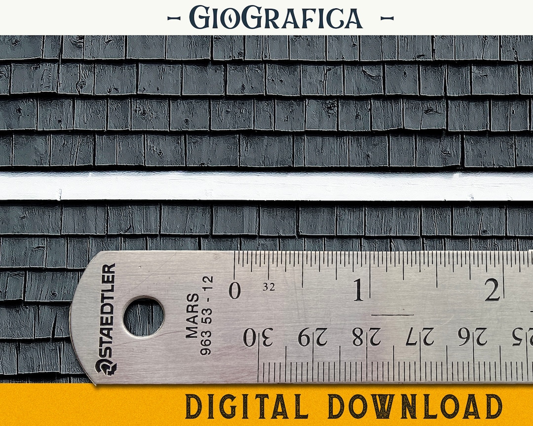Charcoal Cedar Roof Shingles, Printable Dollhouse Wallpaper, Miniature Wallpaper, Black Siding ...