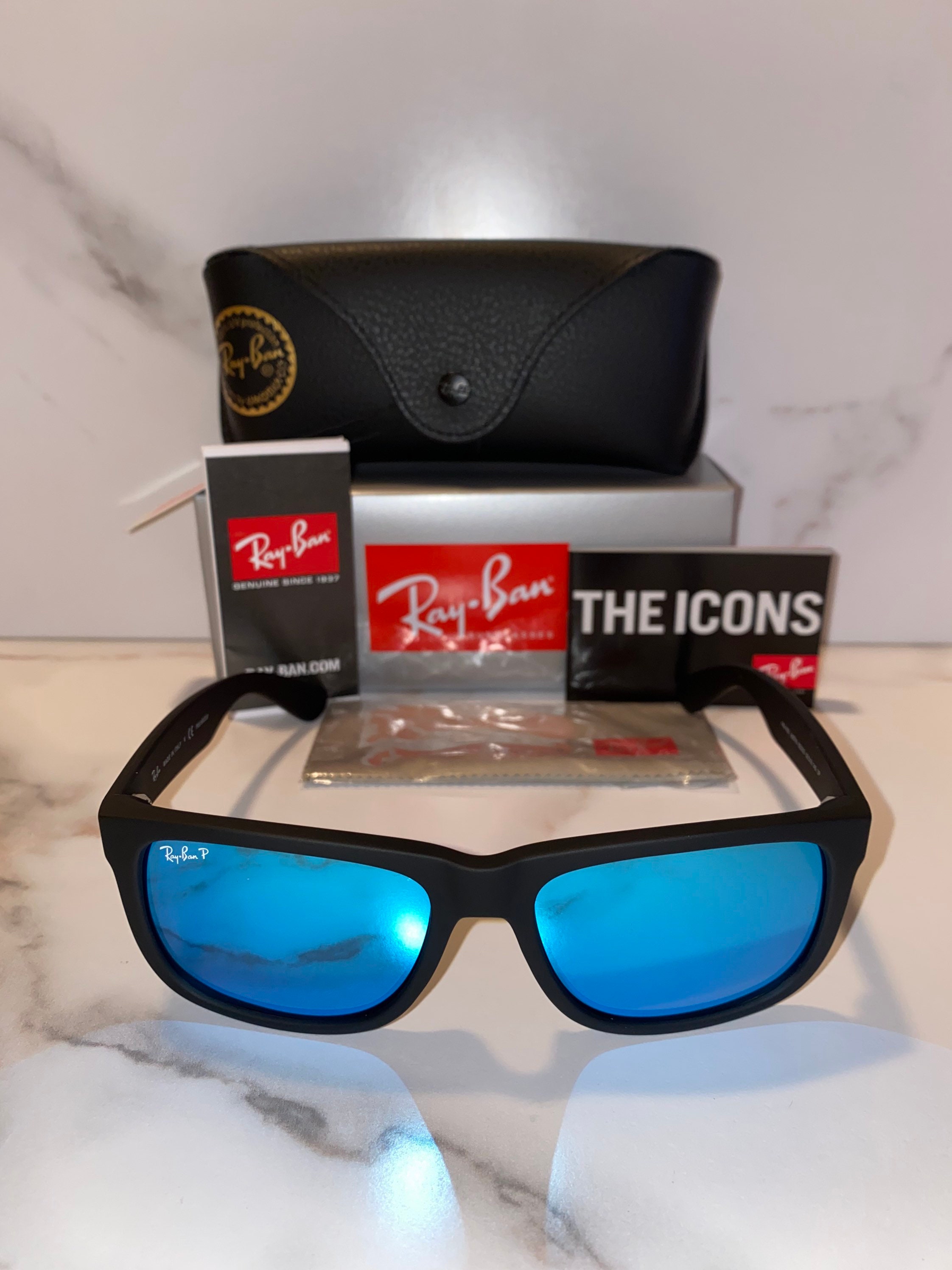 Ray-ban Justin Polarized Wayfarer 