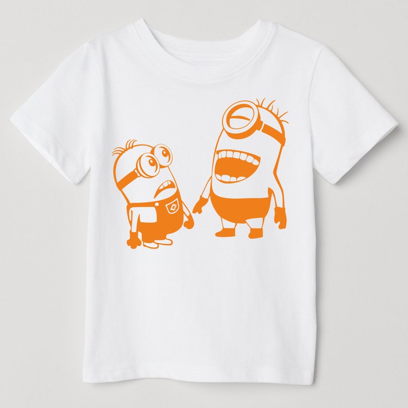 Download Vector MINIONS SVG PDF Png Template Funny Minions Wall Car | Etsy
