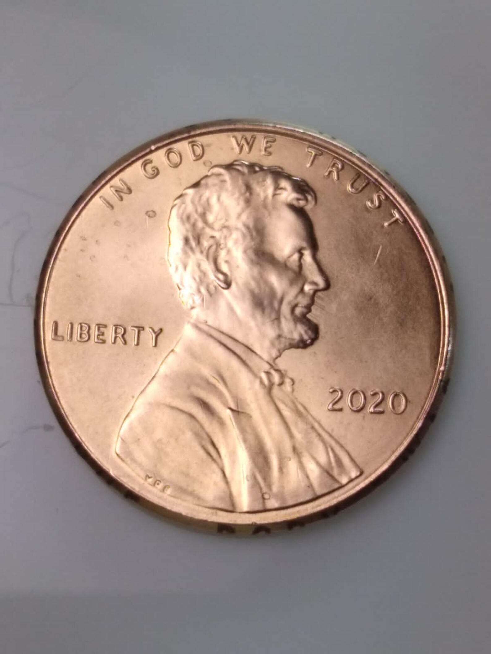 Single dollar penny with engraving on the edge message goodbye Etsy