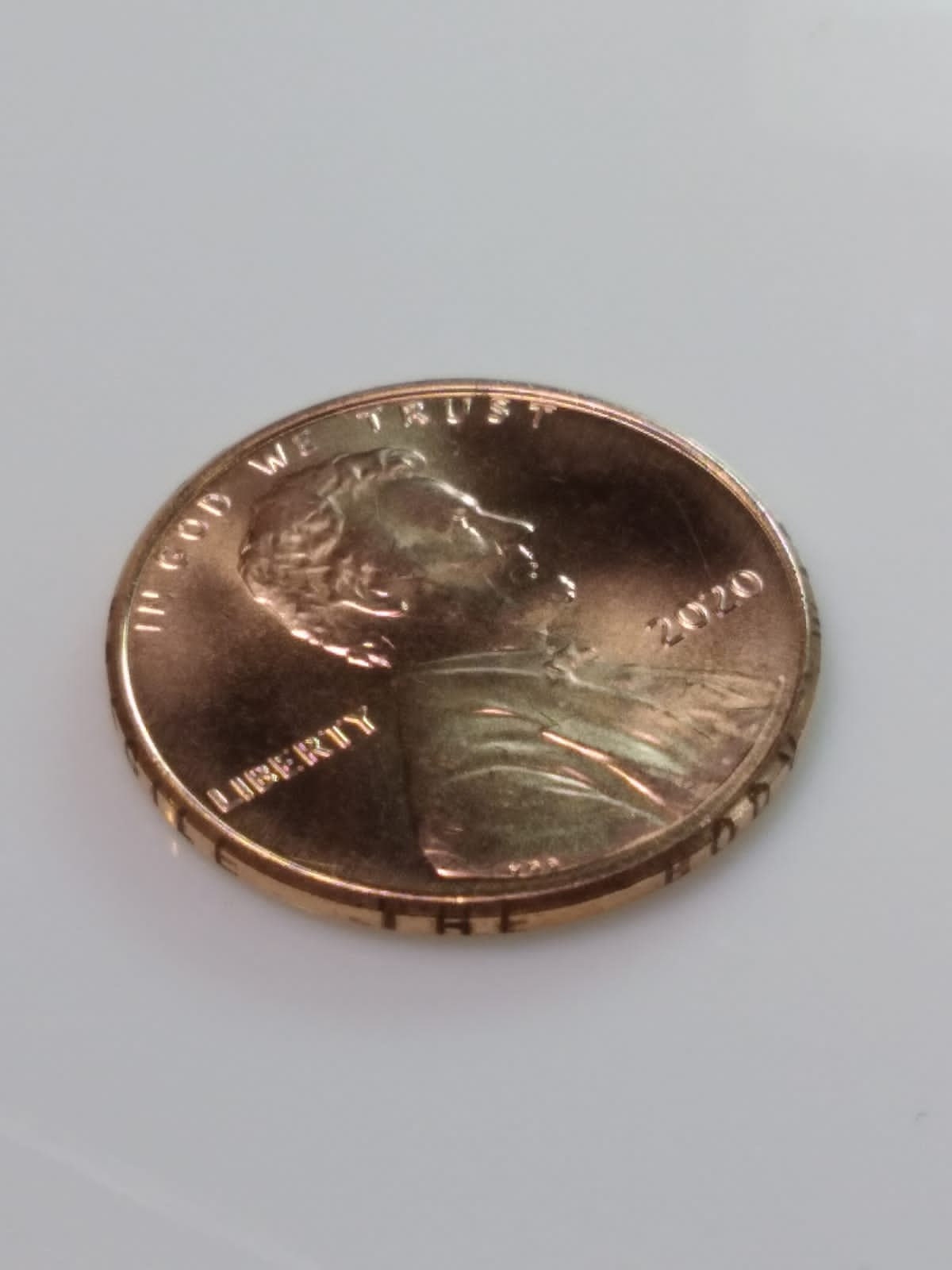 Single dollar penny with engraving on the edge message goodbye Etsy