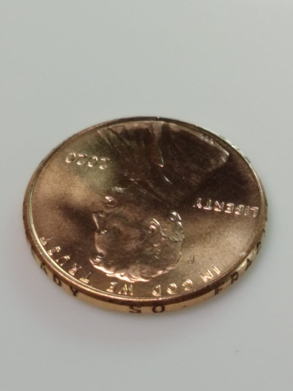 Single dollar penny with engraving on the edge message goodbye Etsy