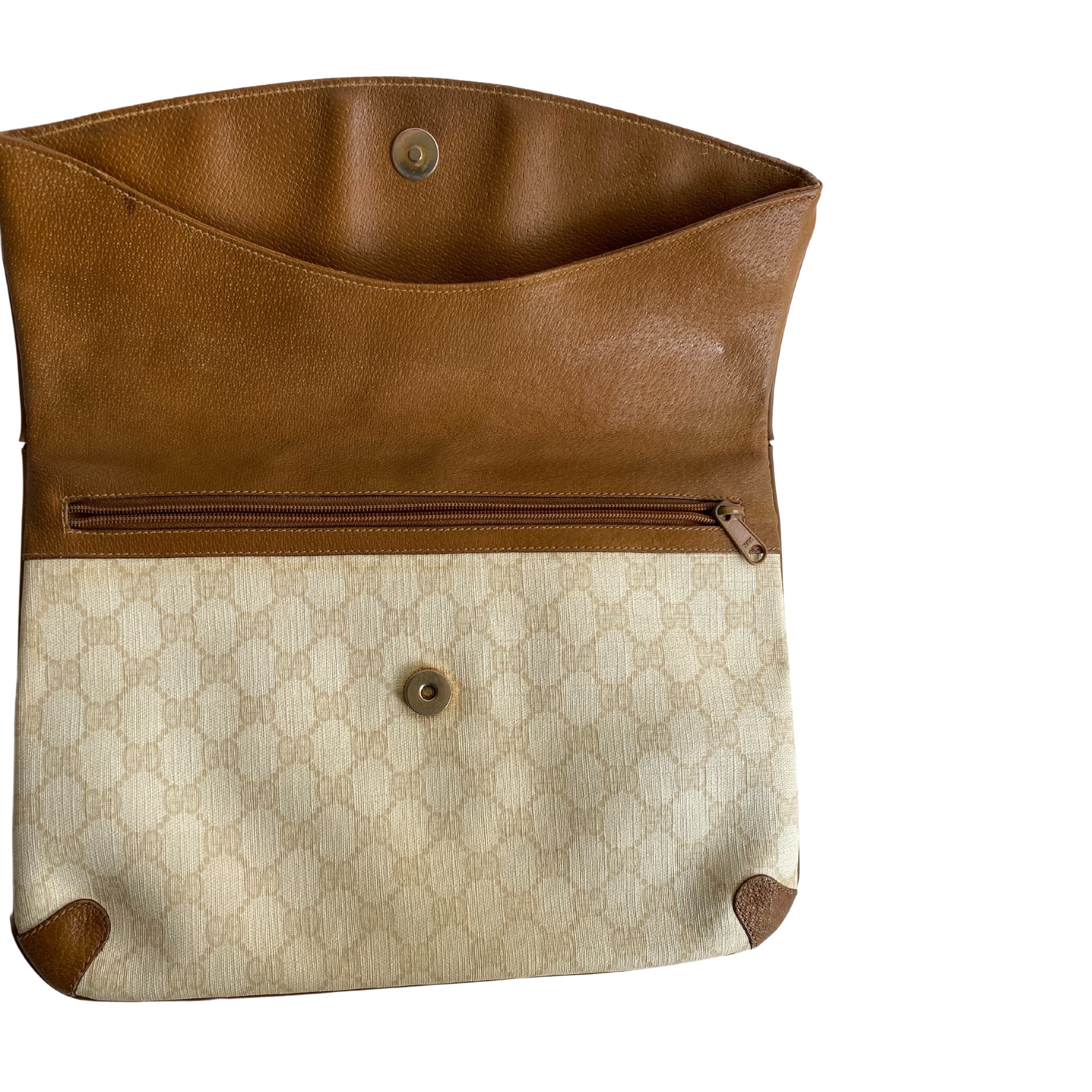 Gucci Anniversary Collection GG Monogram Oversized Clutch Etsy