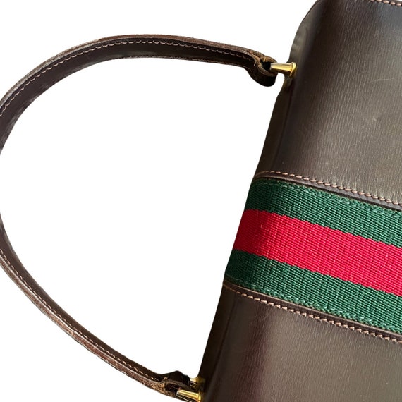 Gucci Sherry Stripe Lady Lock Bag Authentic Desig… - image 10