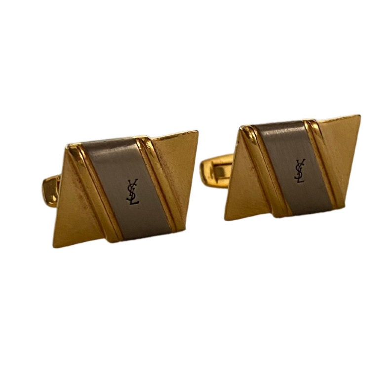 ysl cufflinks