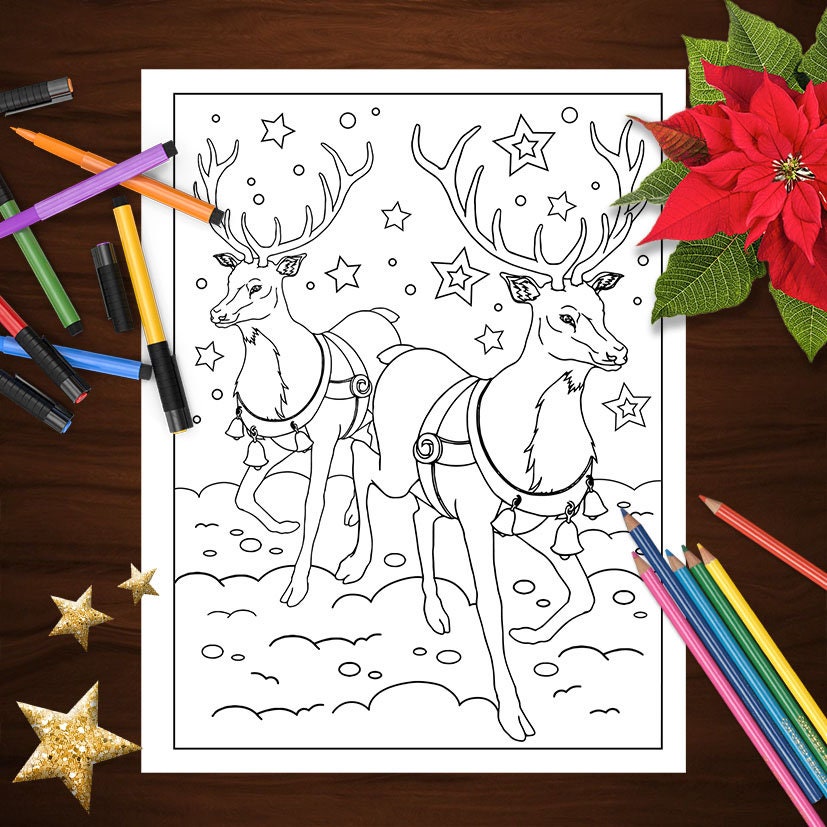 Anxiety Coloring Book: 42 Stress Reliefing Christmas Design, Anti Stress  Coloring Pages Christmas Pattern, Relaxation and Stress Reduction co  (Paperback)