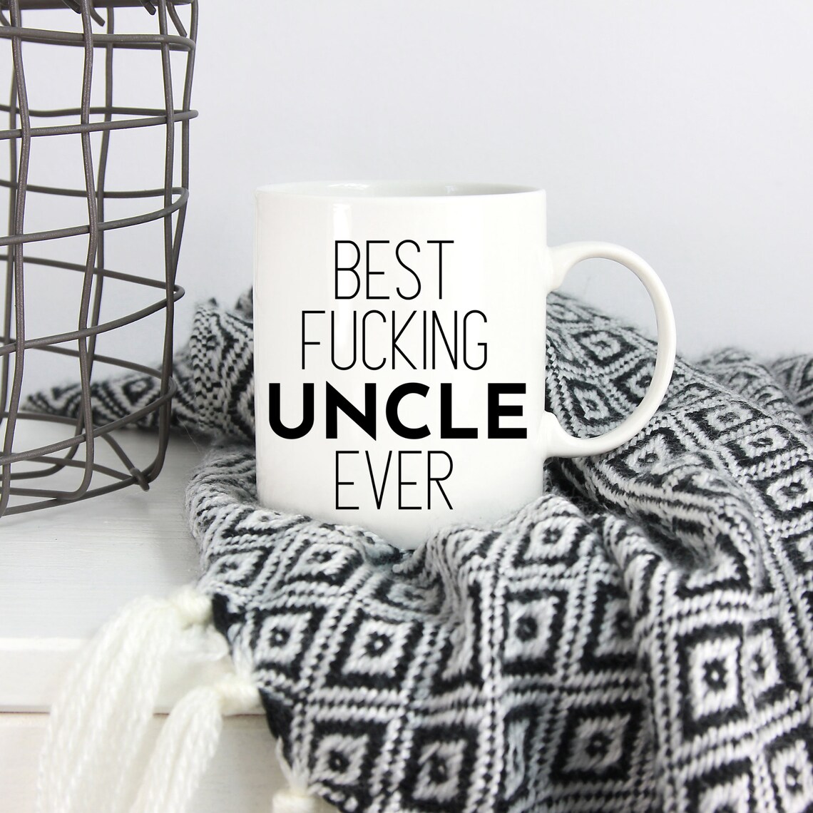 Best fucking uncle ever uncle mug uncle gift uncle