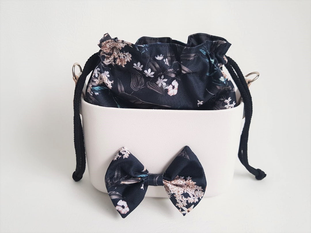 O Bag Pocket Inner With a Bow, Women Bags, Handbag Obag Lining Inner ...