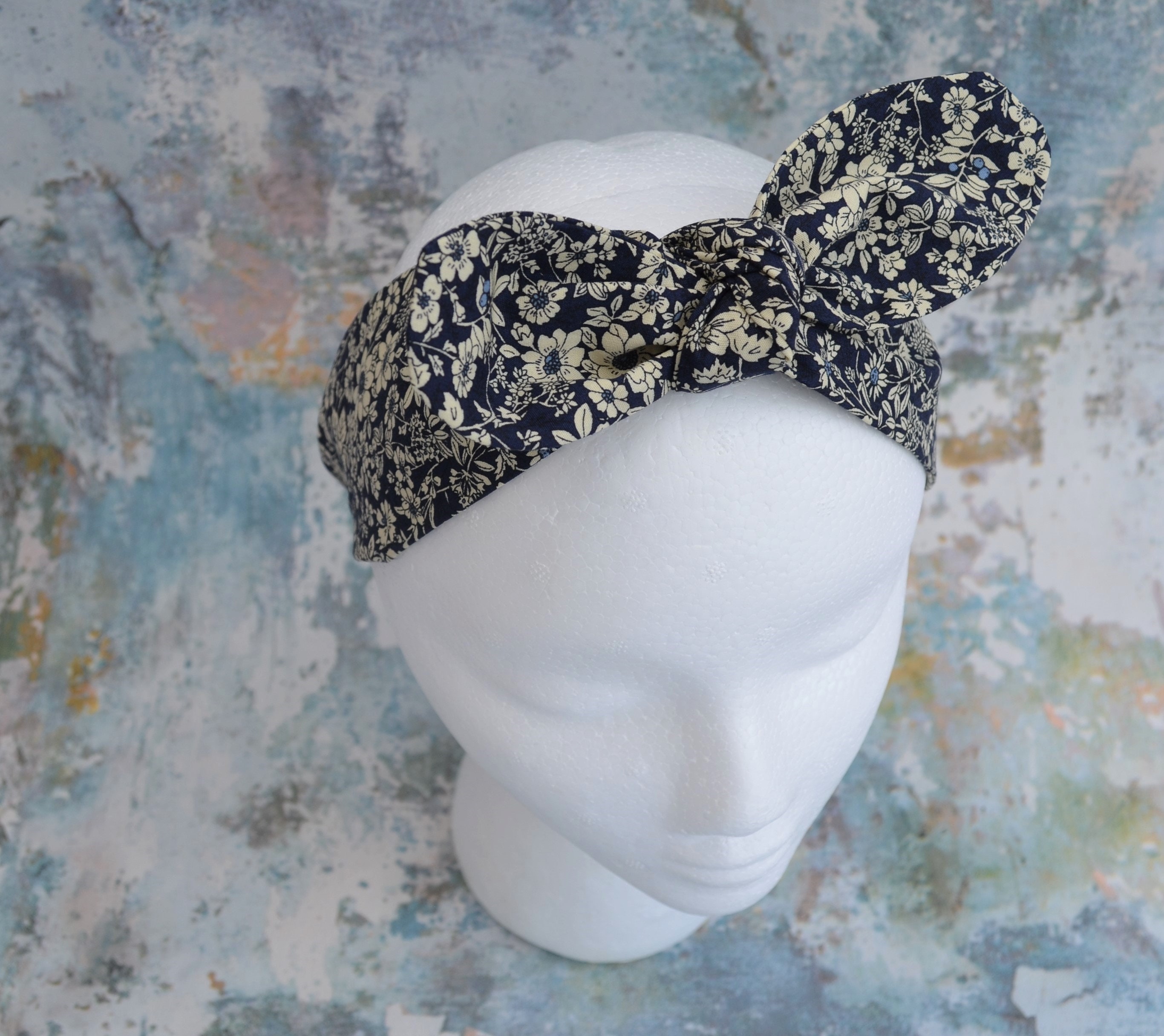 Adult Top Knot Headband Ladies Tie Up Hairband Headband Etsy