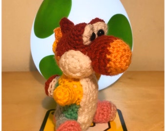 rainbow yoshi plush