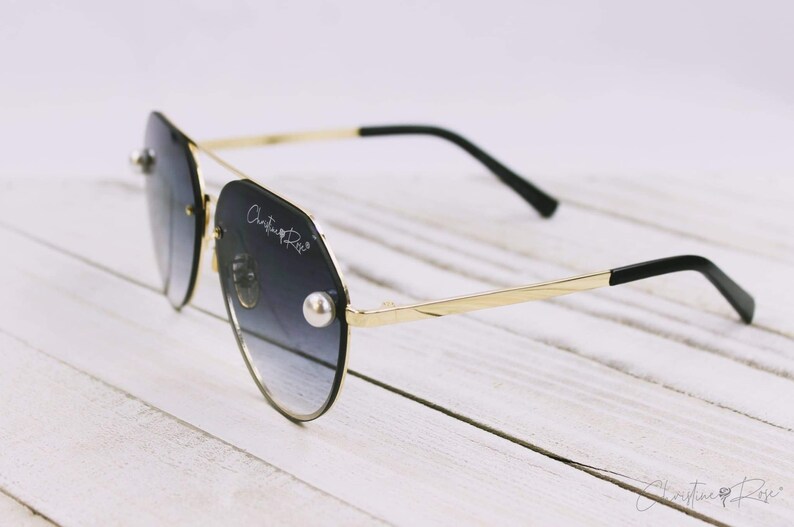 Shades Sunglasses Precious Pearl Black Faded Sunglasses