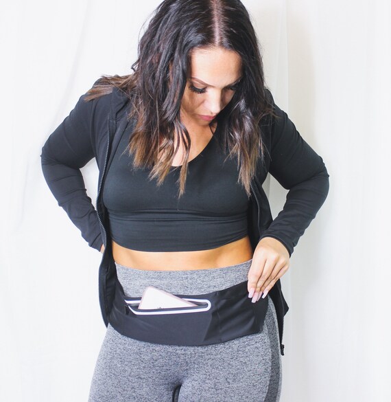 flat fanny pack running