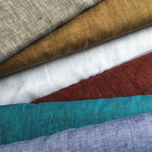 premium 100% linen fabric/melange linen fabric/natural linen fabric/pure linen/pre-washed linen fabric/price per 1/2 yard/50 cm