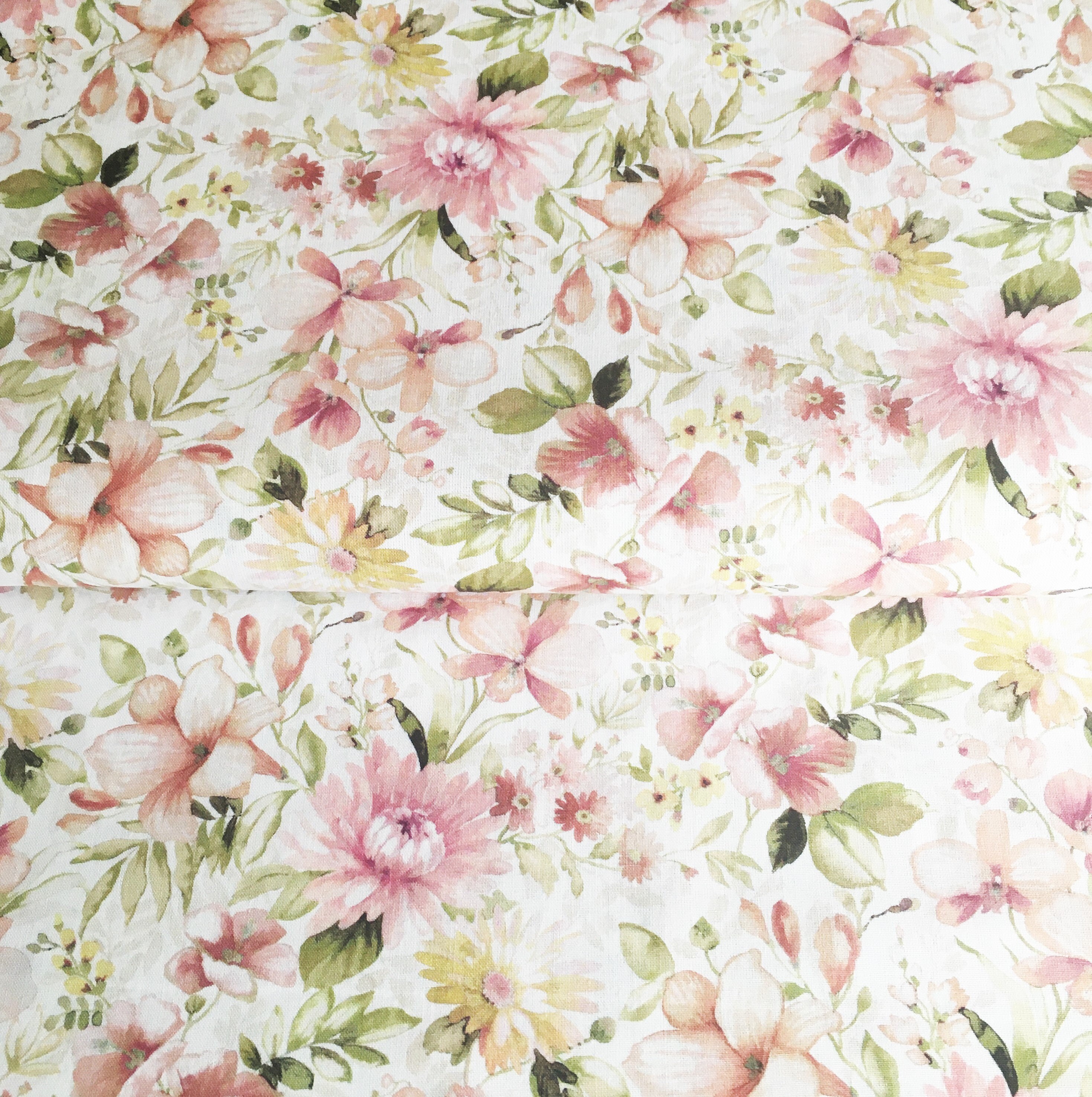 Premium 100% Cotton Poplin/high Quality Cotton Fabric/painted - Etsy