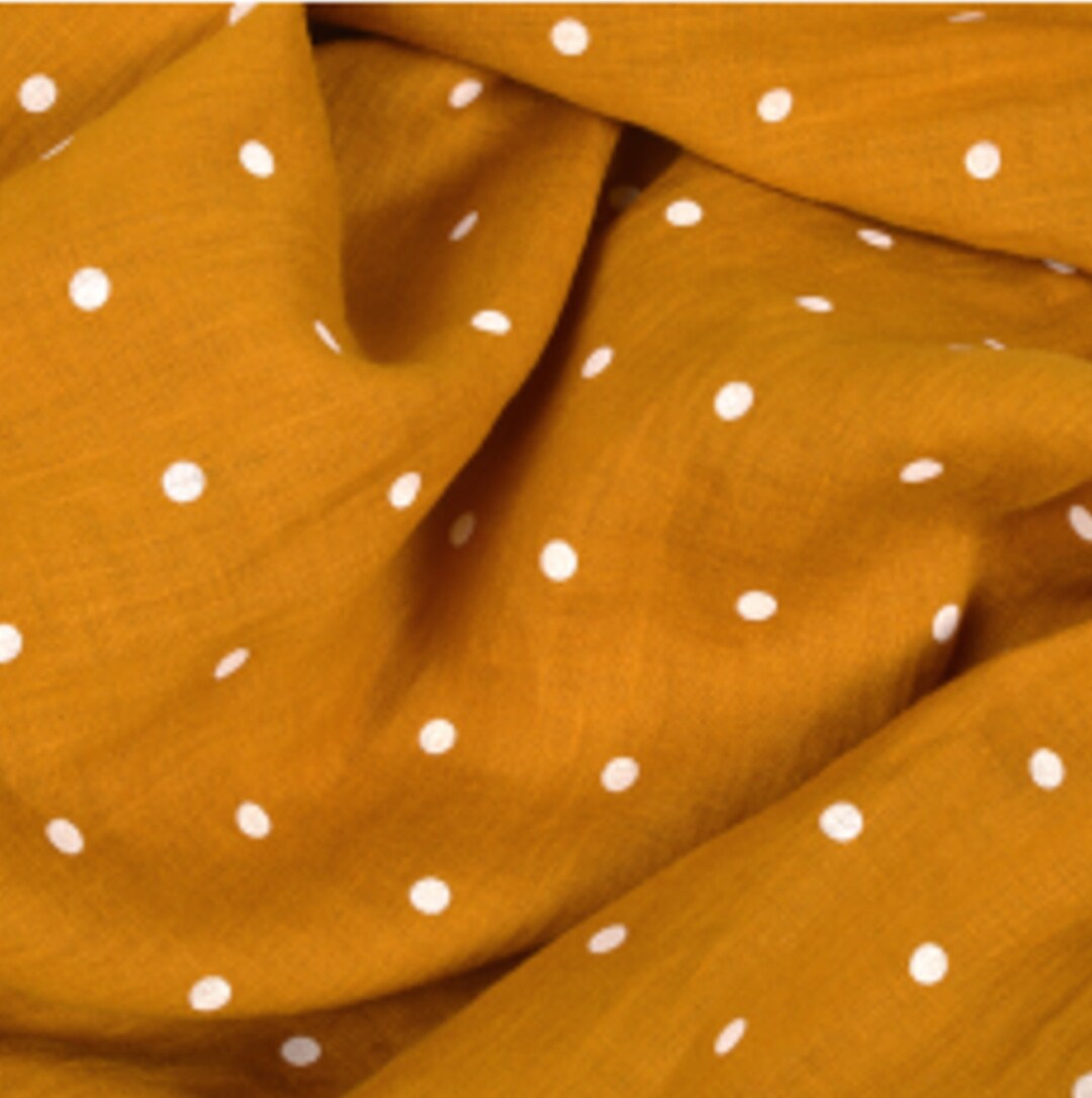 Premium 100 Linen Fabric polka Dot Linen Fabric spotted Linen Fabric premium-100-linen-fabric-polka-dot-linen-fabric-spotted-linen-fabric