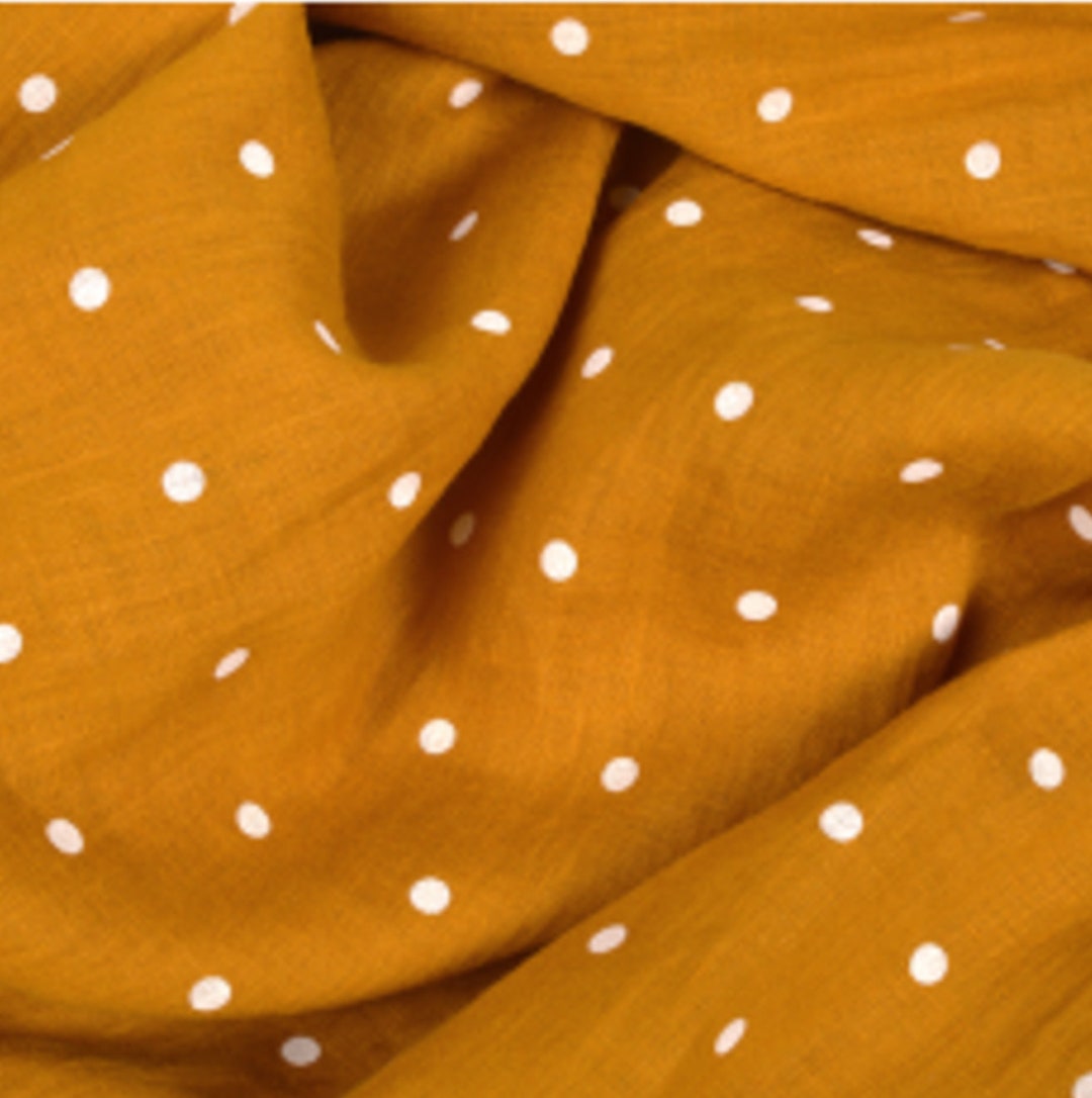 Premium 100 Linen Fabric polka Dot Linen Fabric spotted Linen Fabric Premium 100 Linen Fabric polka Dot Linen Fabric spotted Linen Fabric