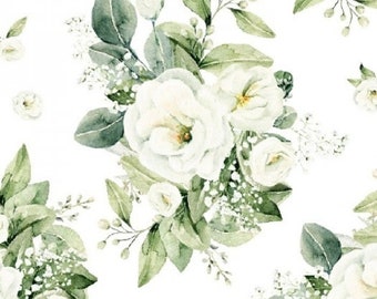 exclusive 100% cotton percale/high quality cotton fabric/ritch flowers/flower print/floral pattern fabric/digital print/ 1/2 yard