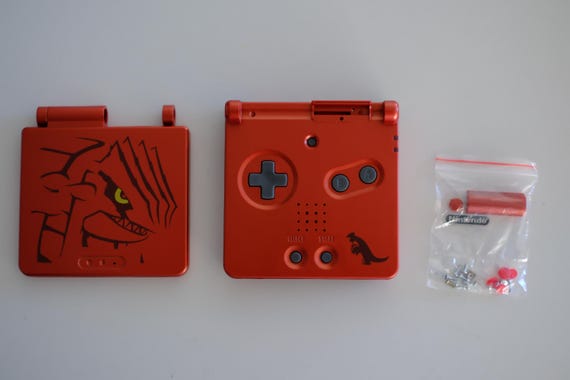 Game Boy Advance SP Pokemon Pikachu Groudon Kyogre Rayquaza