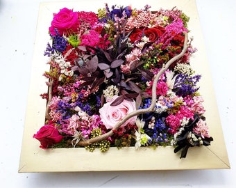 Flores de imagen de plantas estabilizadas