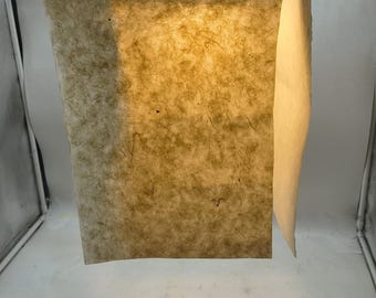 Nepalese Lokta hanging lampshade - Japanese lampshade - lighting decoration - interior decoration - pendant light