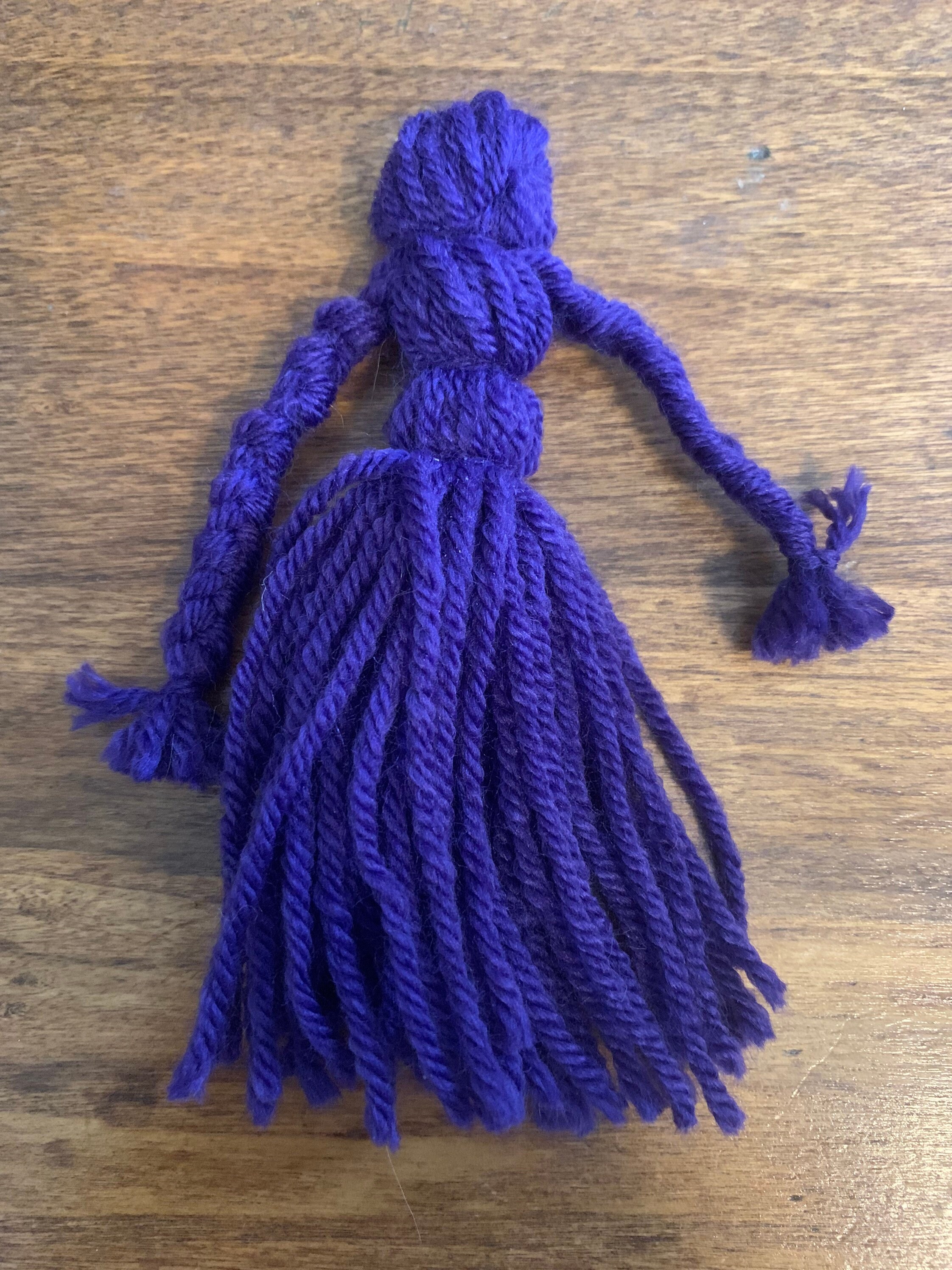 Yarn Fidget Toy, Yarn Doll Fidget Toy, Stim Toy, Sensory Toy, Yarn Toys