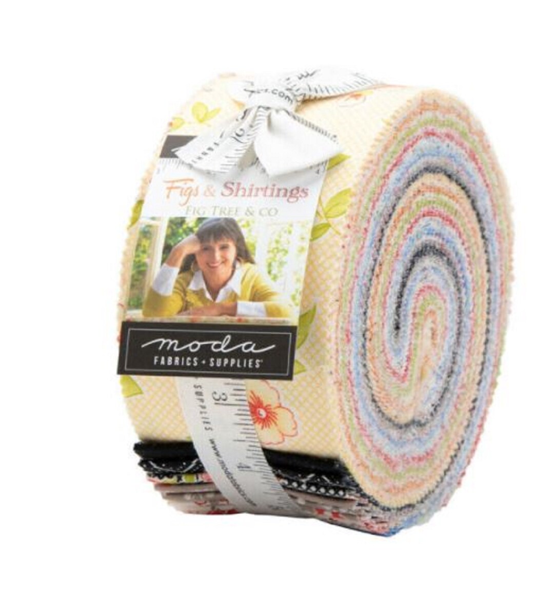 Figs and Shirtings - Jelly Roll by Fig Tree and Co for MODA - Etsy