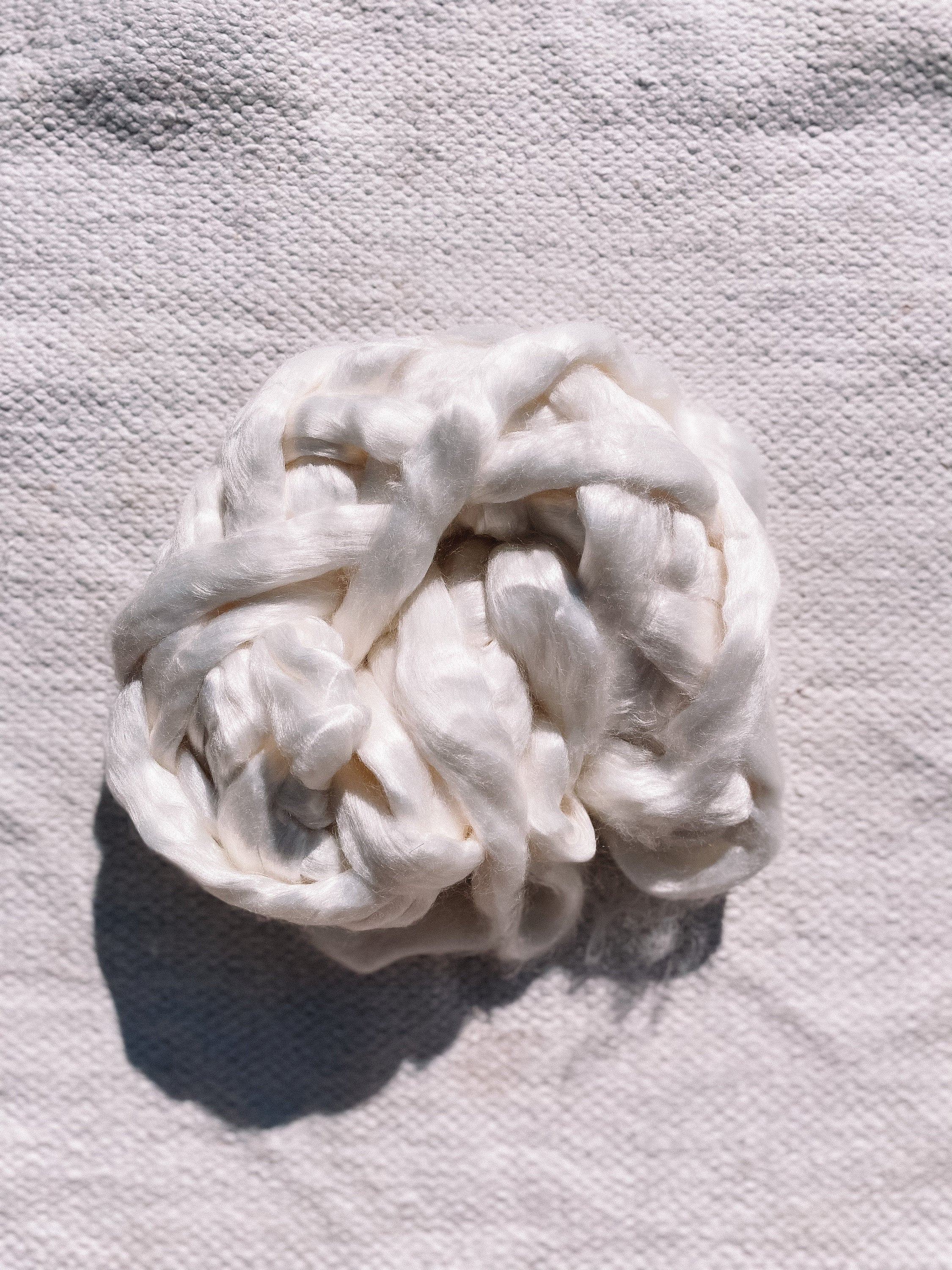Snow Silky Viscose Spinning Fiber 1oz Etsy UK