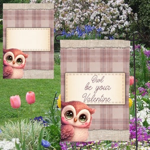 Owl Flag Set - Digital Design for Sublimation