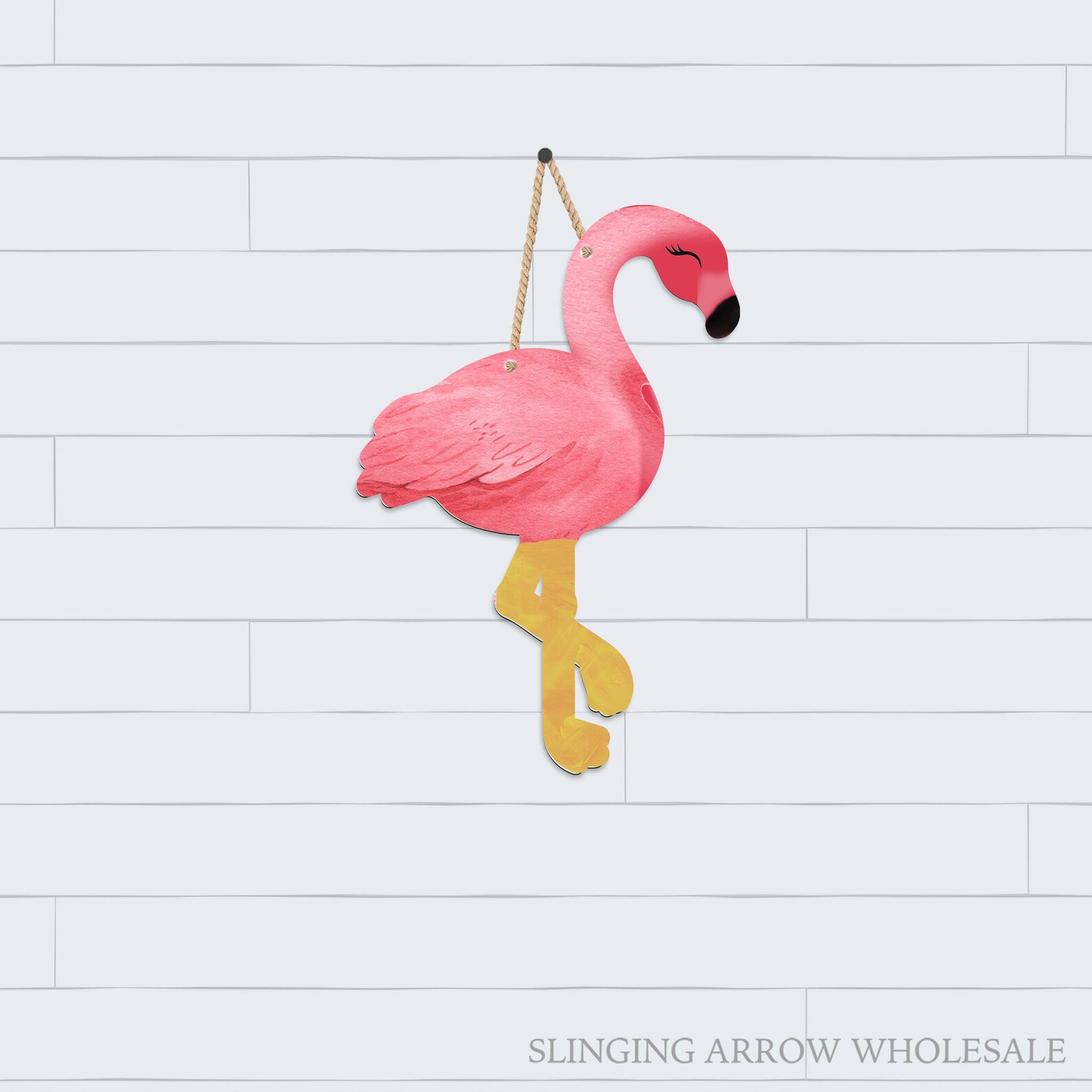Flamingo Door Hanger Set Digital Design for Sublimation Etsy