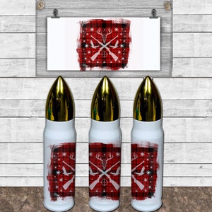 Christmas Bullet Tumbler - Conception numérique pour la sublimation