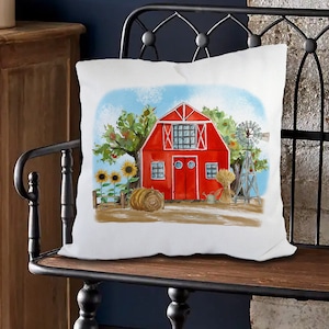 Barn Design- Digital Design for Sublimation