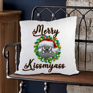 Angry Dog Christmas- Digital Design for Sublimation