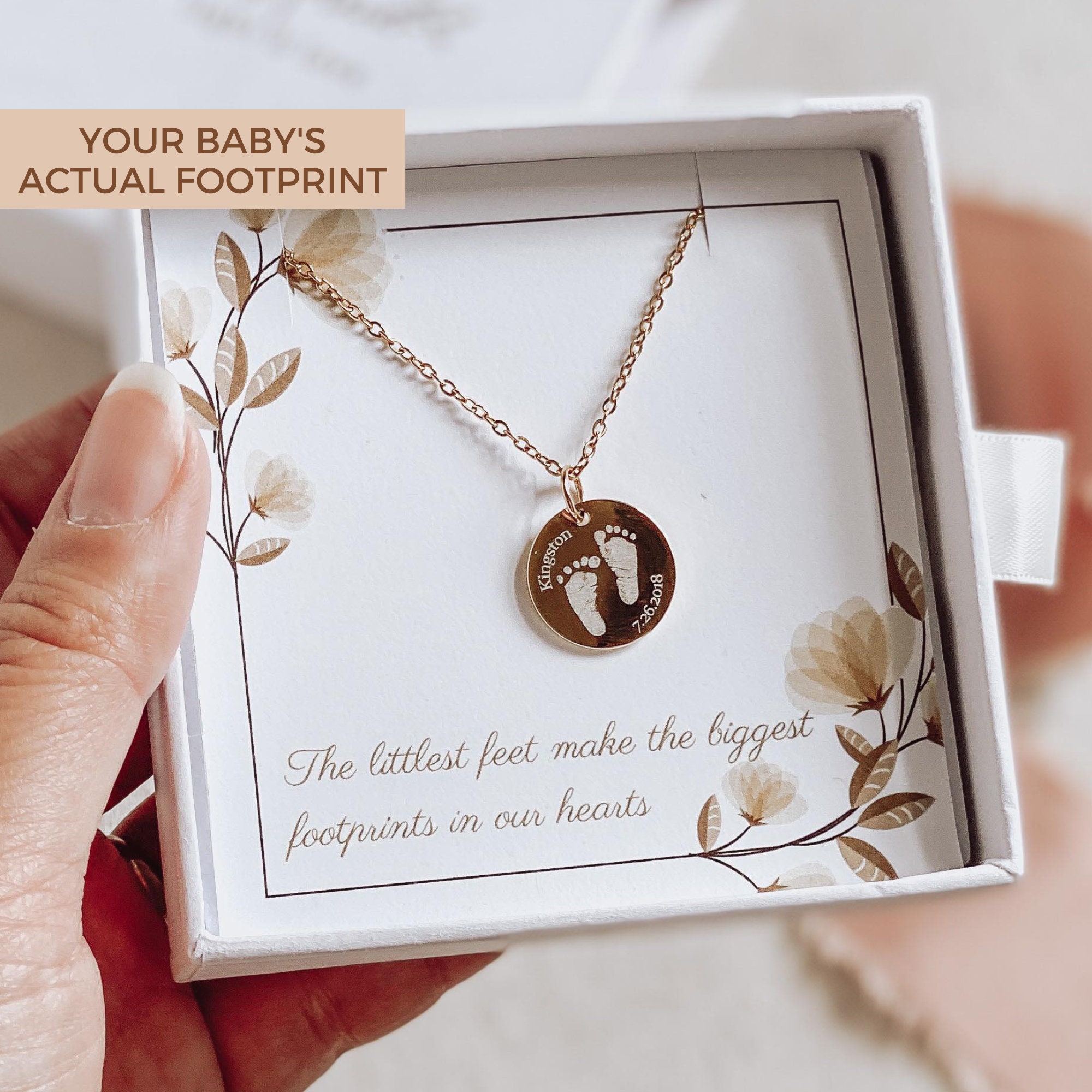 Motherhood Necklace - Personalised Mum and Baby Pendant – Runaway Rosy