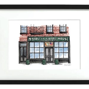 McSorley&#39;s Old Ale House - NYC Storefronts - Watercolor Print