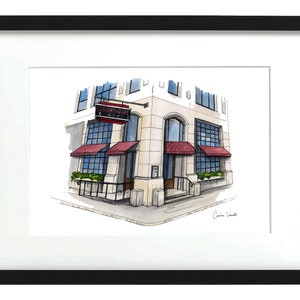 Union Square Cafe - NYC Storefronts - Watercolor Print