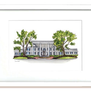 Park Savoy Wedding Venue - Watercolor Print
