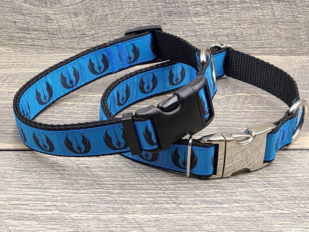 Baby Blue Dog Collar - Etsy