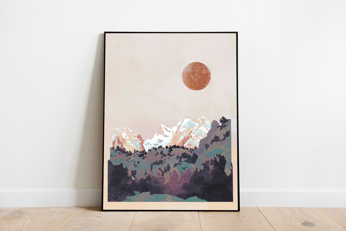 Printable Wall Art Home Décor Digital Art Modern Print Set - Etsy