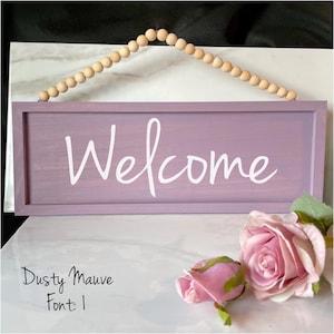 Custom sign, reversible sign, personalized sign, door hanger wall decor hanging wall decor, reversible custom sign