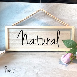 Custom sign, reversible sign, personalized sign, door hanger wall decor hanging wall decor, reversible custom sign, office door sign