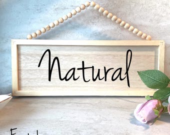 Custom door sign, reversible sign, personalized wood sign, door hanger, office door sign, hanging wooden sign,  custom sign, custom gift